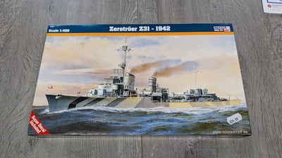 Mister Craft 1/400 Zerstroer Z31 - 1942 (Pristine in original packaging)