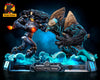 Ninja Printz - 1:144 Gyspy Daisy & Leatherhead (Pacific Rim) Fan Art Diorama