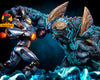 Ninja Printz - 1:144 Gyspy Daisy & Leatherhead (Pacific Rim) Fan Art Diorama