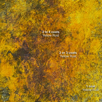 Dirty Down Yellow Rust Effect 25ml - Water Soluble Paint