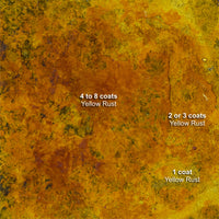 Dirty Down Yellow Rust Effect 25ml - Water Soluble Paint