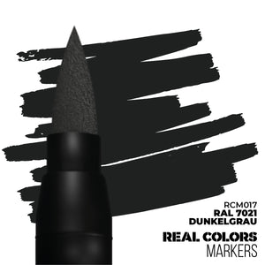 AK Real Colors Marker - Dunkelgrau RAL 7021 RCM017