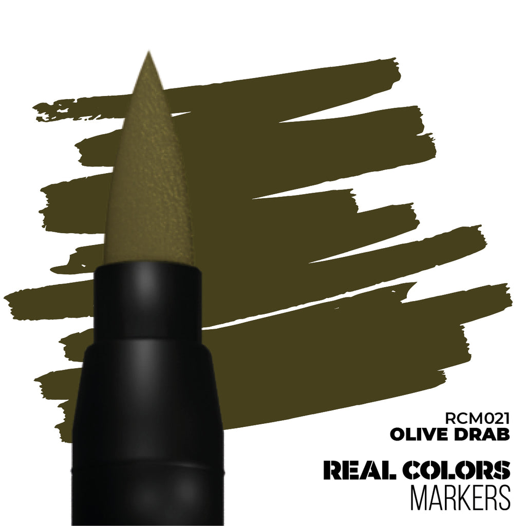 AK Real Colors Marker - Olive Drab RCM021