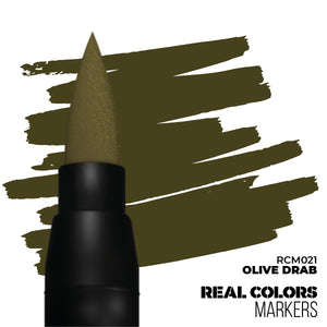 AK Real Colors Marker - Olive Drab RCM021