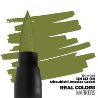 AK Real Colors Marker - IJN M3 (M) Mitsubishi Interior Green RCM029