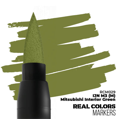 AK Real Colors Marker - IJN M3 (M) Mitsubishi Interior Green RCM029