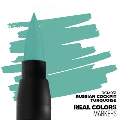 AK Real Colors Marker - Russian Cockpit Turquoise RCM031