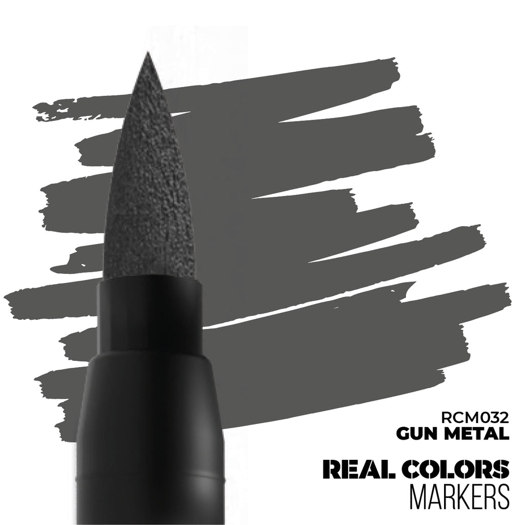 AK Real Colors Marker - Gun Metal RCM032