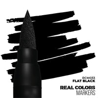 AK Real Colors Marker - Flat Black RCM033