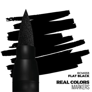 AK Real Colors Marker - Flat Black RCM033
