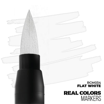 AK Real Colors Marker - Flat White RCM034