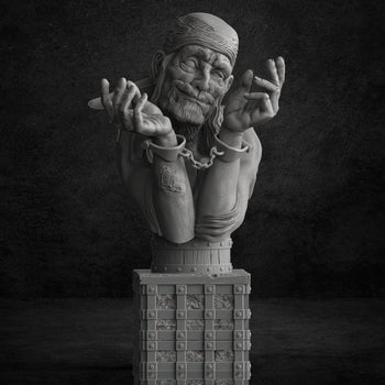 Ninja Printz - 1:10 Tight Lipped Harry Fan Art Bust