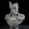 Ninja Printz - 1:8 Thor - God of Thunder Fan Art Bust