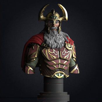 Ninja Printz - 1:8 Helm Hammerhand (LoTR) Fan Art Bust