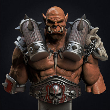 Ninja Printz - 1:8 Garrosh Hellscream (WoW) Fan Art Bust