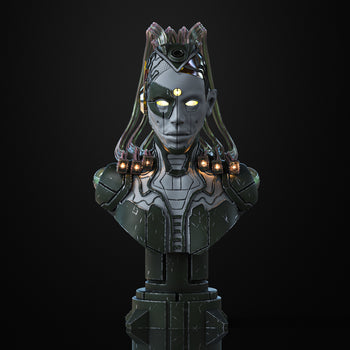 Ninja Printz - 1:8 Cyber Medusa Fan Art Bust