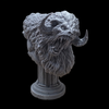 Ninja Printz - 1:8 Frost Yeti Fan Art Bust