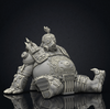 Ninja Printz - 1:12 Roadhog (Overwatch) Fan Art Statue
