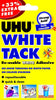 UHU White Tack - Sticky Reusable Adhesive Putty 50g + 33g FREE