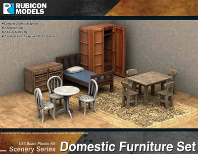 Rubicon Models 1/56 283007 - Domestic Furniture Set