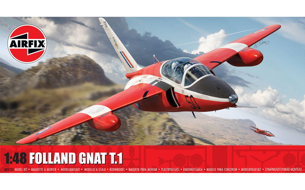 Airfix 1/48 Folland Gnat T.1 A05123