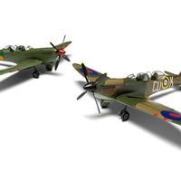Airfix 1/48 Supermarine Spitfire Tr.9 A05143
