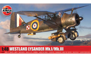 Airfix 1/48 Westland Lysander Mk.I/Mk.III A07116
