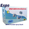 AB500 Expo - Portable Airbrush Spray Booth with Turntable