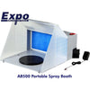 AB500 Expo - Portable Airbrush Spray Booth with Turntable