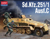 Academy 1/35 German SdKfz 251/1 Ausf C Half-Track APC 13540