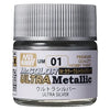 UM-01 Mr. Color Ultra Metallic Colors II (10ml) Ultra Silver