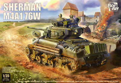 Border Model 1/35 Sherman M4A1 76W BT-46