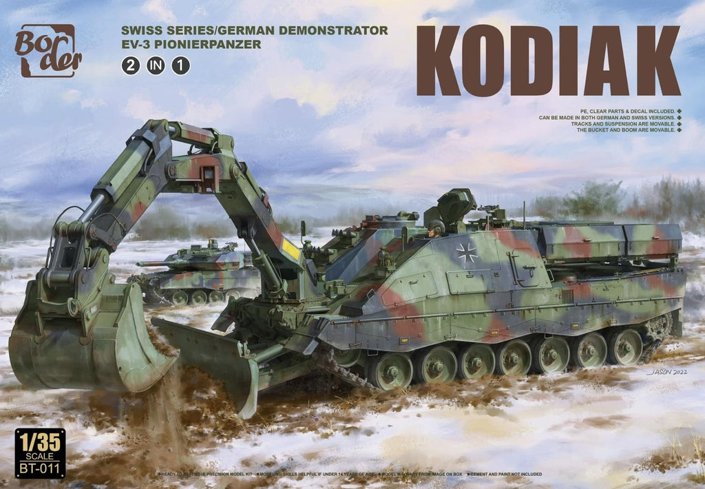 Border Model 1/35 Kodiak Leopard 2 BT-011