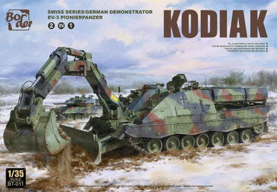 Border Model 1/35 Kodiak Leopard 2 BT-011