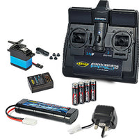 TAMIYA/Carson R/C STARTER SET inc radio, battery, charger & servo