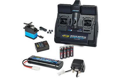 TAMIYA/Carson R/C STARTER SET inc radio, battery, charger & servo