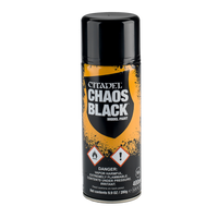 Citadel 400ml Acrylic Paint Spray - Chaos Black 62-02