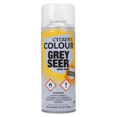 Citadel 400ml Acrylic Paint Spray - Grey Seer 62-34