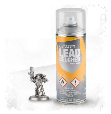 Citadel 400ml Acrylic Paint Spray - Leadbelcher 62-24