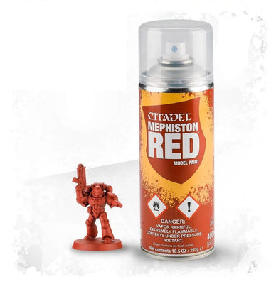 Citadel 400ml Acrylic Paint Spray - Mephiston Red 62-15