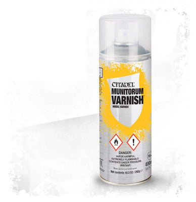 Citadel 400ml Acrylic Paint Spray - Munitorium Varnish 62-03