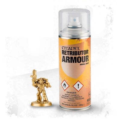 Citadel 400ml Acrylic Paint Spray - Retributor Armour 62-25