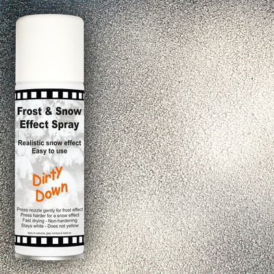 Dirty Down Frost Effect Snow Spray 400ml