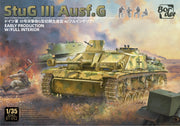 Border Model 1/35 Stug III Ausf. G Early Production with Full Interior BT-052