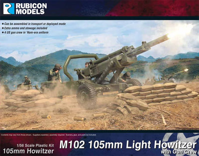 Rubicon Models 1/56 280126 - M102 105mm Light Howitzer