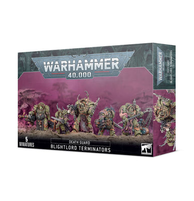 Warhammer 40,000: Death Guard Blightlord Terminators 43-51