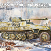Border Model 1/35 Sd.Kfz251/22 w/7.5cm PaK 40 'Pakwagen' BT-043