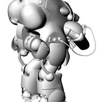 Hasegawa 1/20 Maschinen Krieger Robot Battle V Moon Type MK44H-0 Whiteknight Prototype Kit HA64112