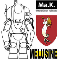 Hasegawa 1/35 Maschinen Krieger P.K.A. Ausf. M Melusine Wald Geist - 2 Kits In 1 Box HA64128