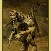 Hasegawa 1/20 Maschinen Krieger Humanoid Interceptor Groser Hund Ausf.M - Maskenball Kit HA64129
